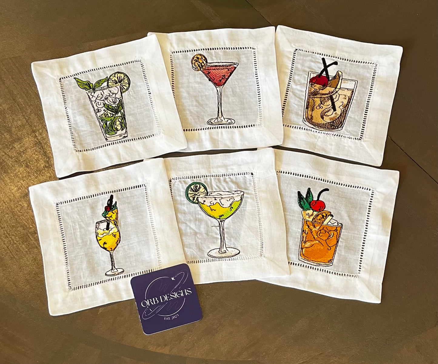 Cocktails cocktail napkins
