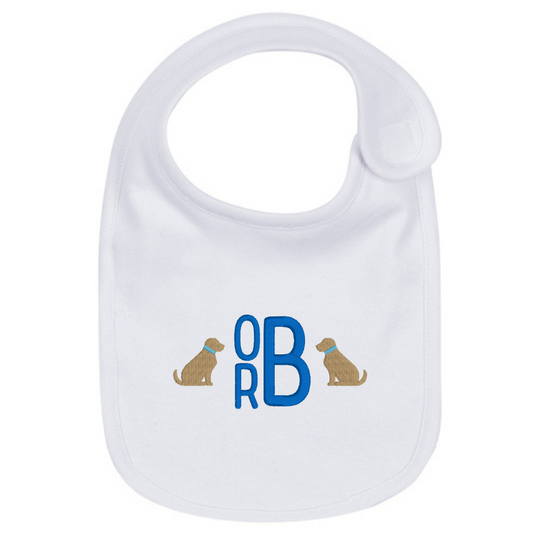 Bib & Burp Cloth Set