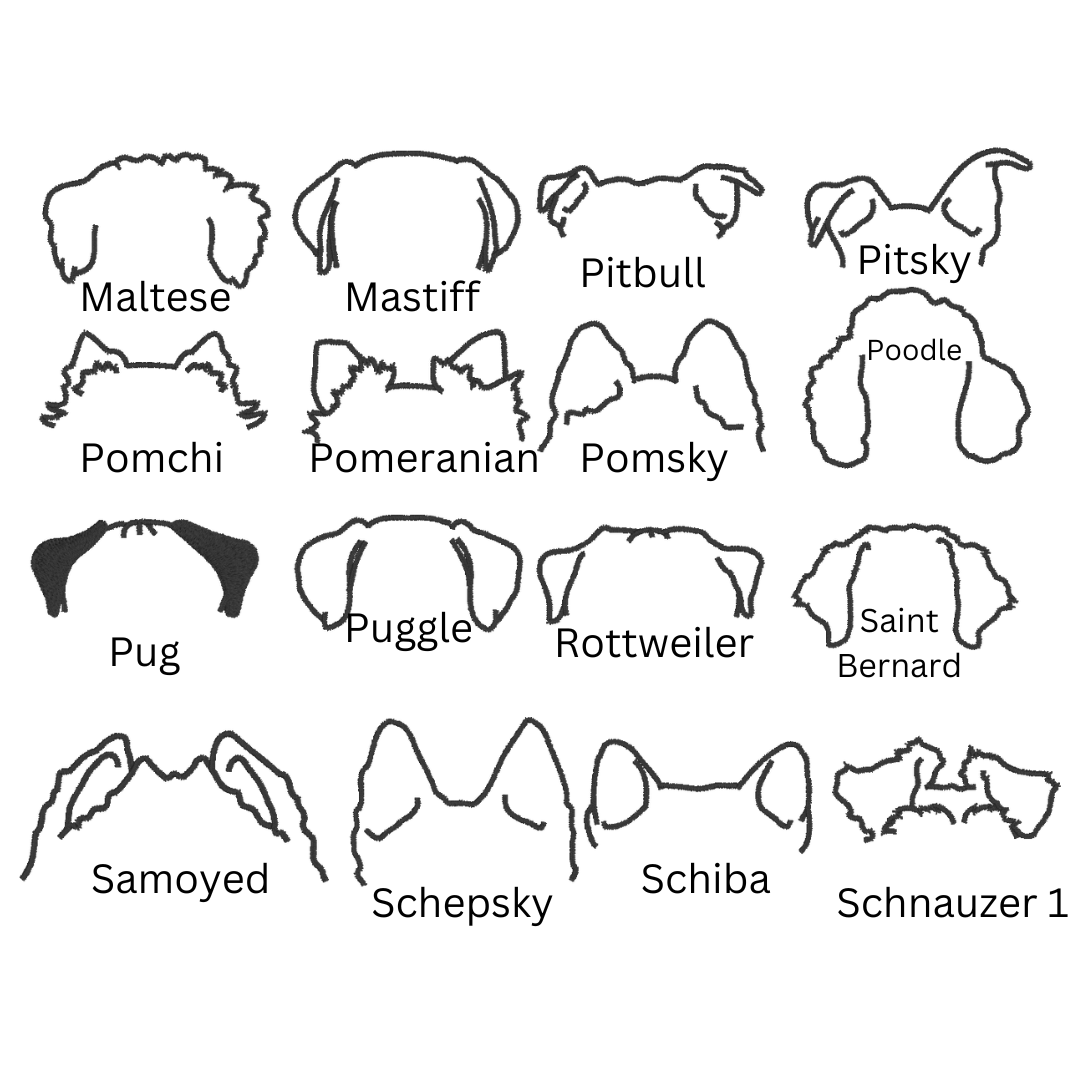 Dog Ear Adult Sweatshirts