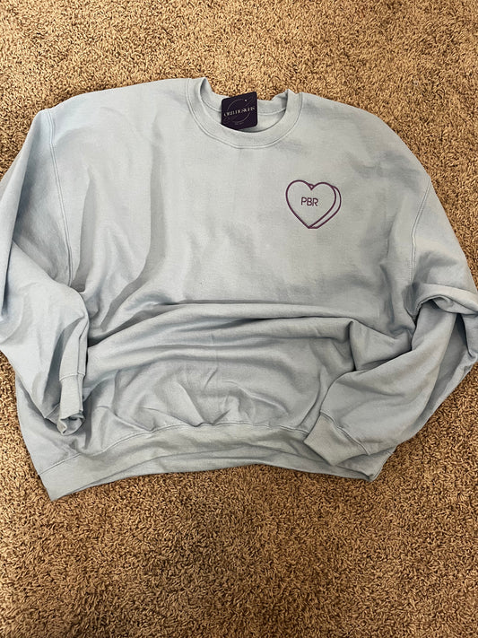 Personalized Candy Heart Adult Shirt