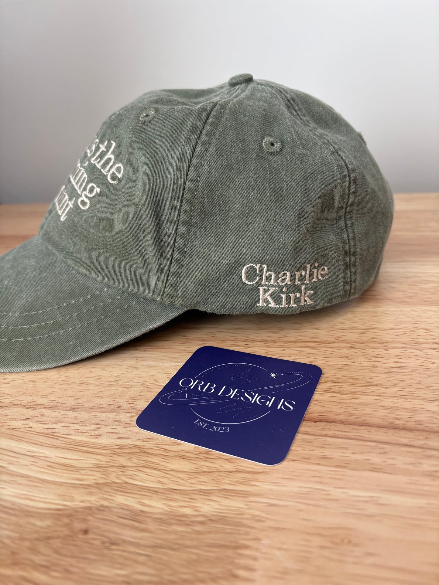 "this is the Turning Point" adult hat