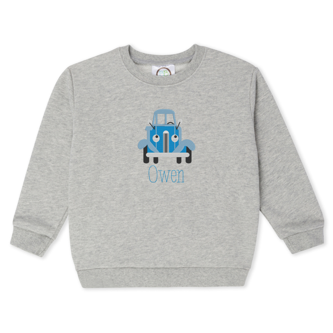 Blue Truck Sweatshirt